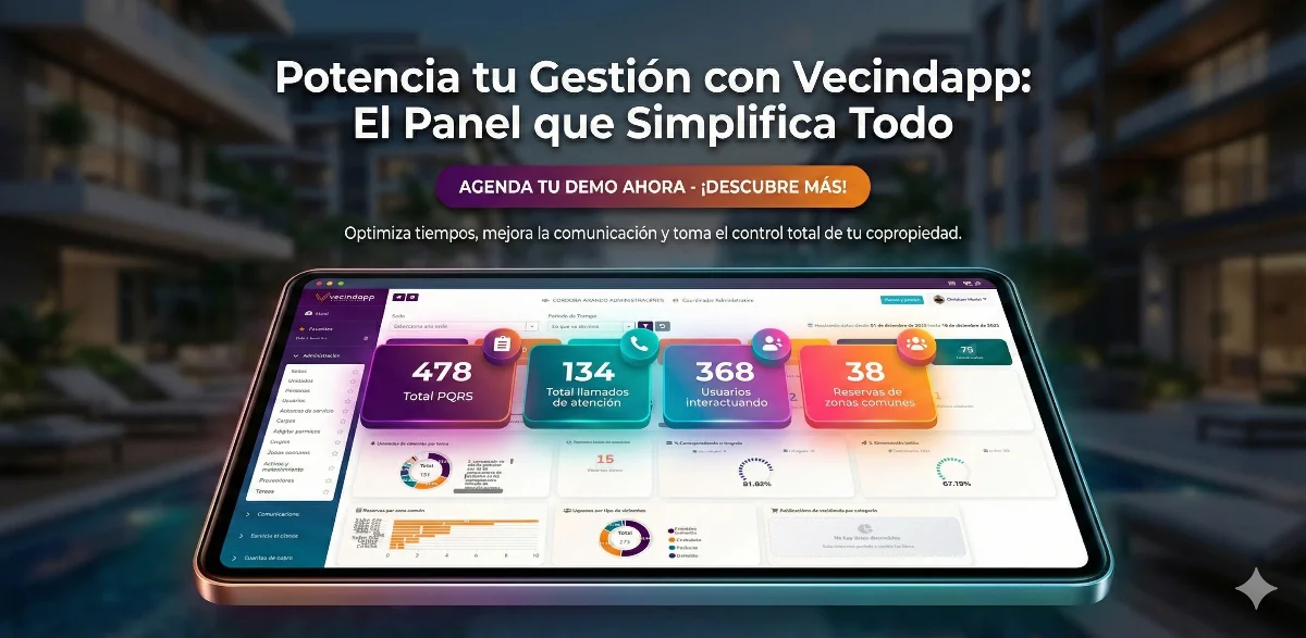 Dashboard del Administrador - Vista con estadísticas y control centralizado